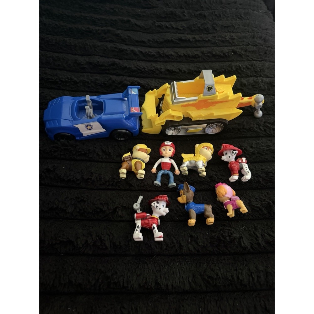 Paw Patrol Vehicles & Figures Lot
